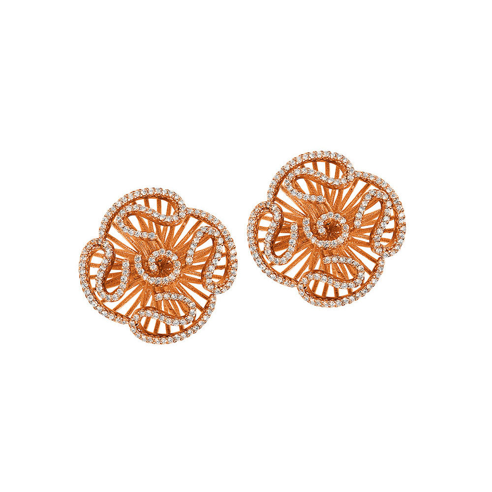 Fei Liu Cascade Stud Earrings