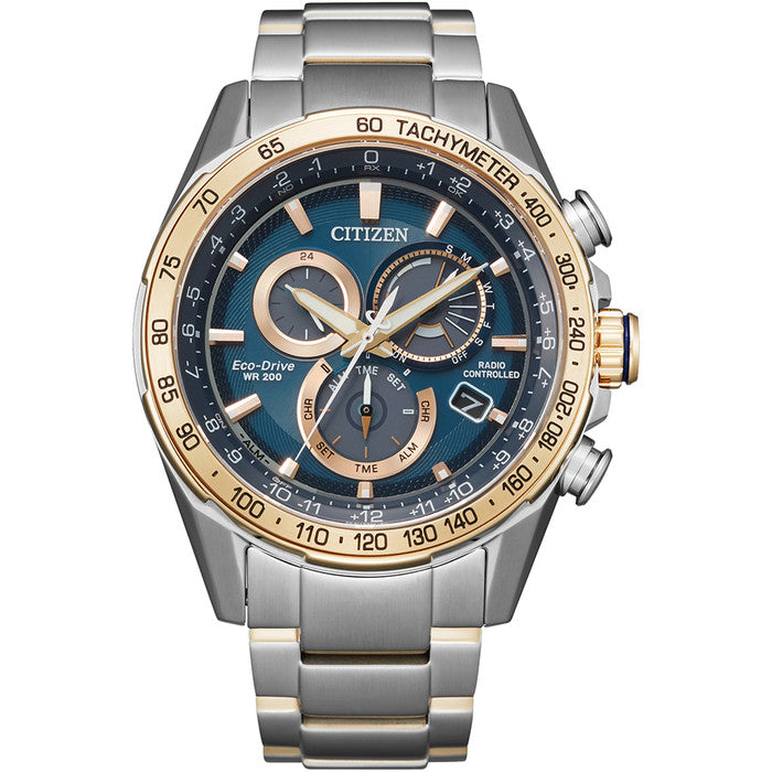 Citizen Eco Drive Perpetual Radio Controlled Chronograph Men's Watch CB5916-59L