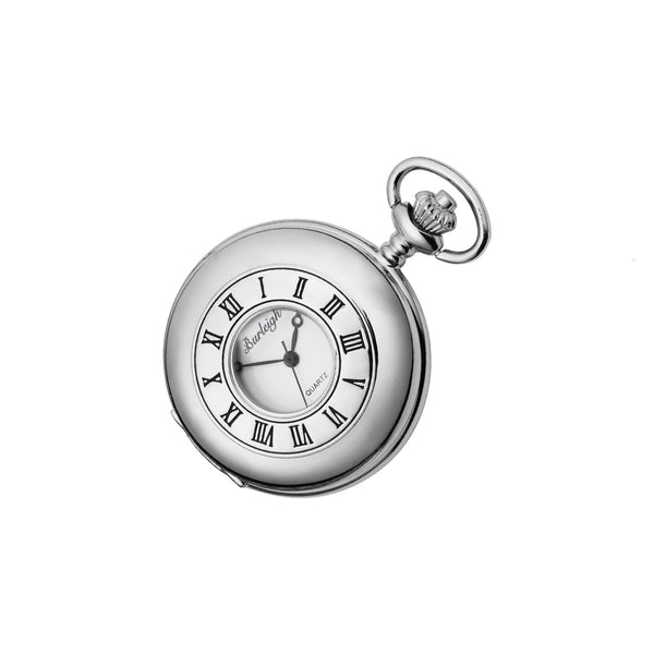 Burleigh Half Hunter Pocket Watch 
