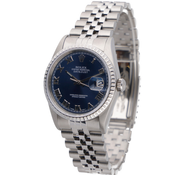 Pre Owned Rolex Men's Datejust 16200 Side