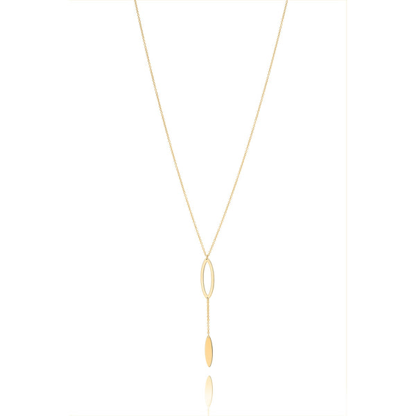 Unique & Co Open Oval Necklace DK-21