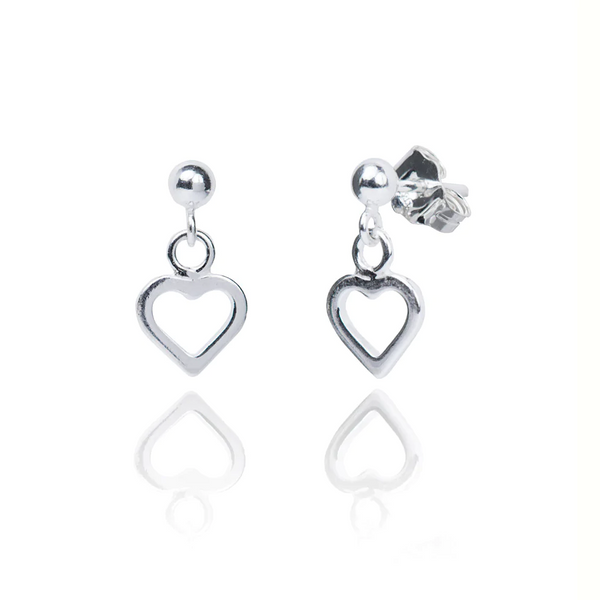 Dollie Jewellery Annabelle Heart Earrings E0007