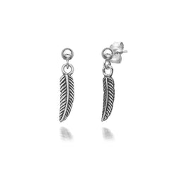 Dollie Jewellery Faith Feather Earrings E0011