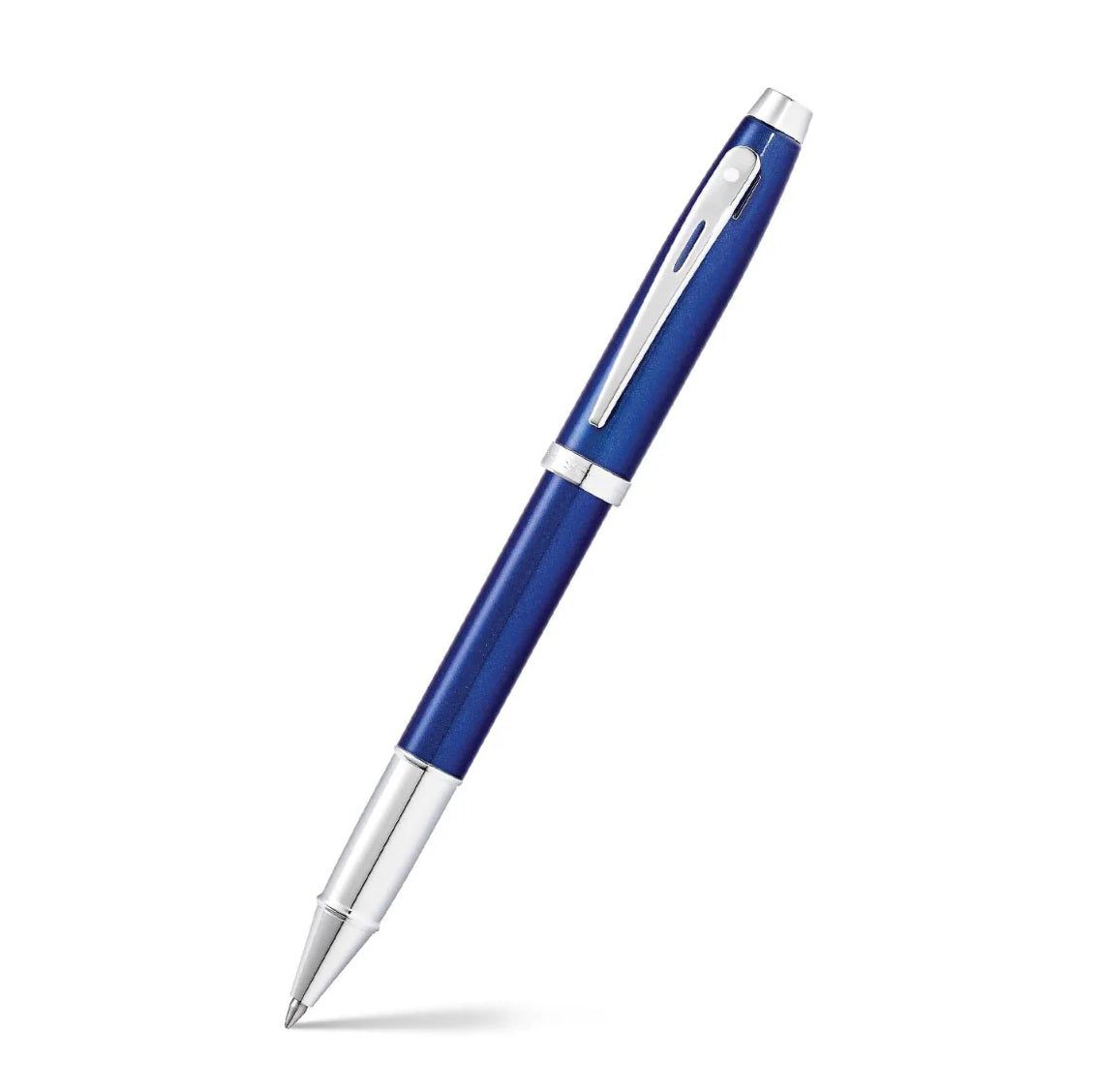 Sheaffer Series 100 Glossy Blue Chrome Trim Rollerball Pen
