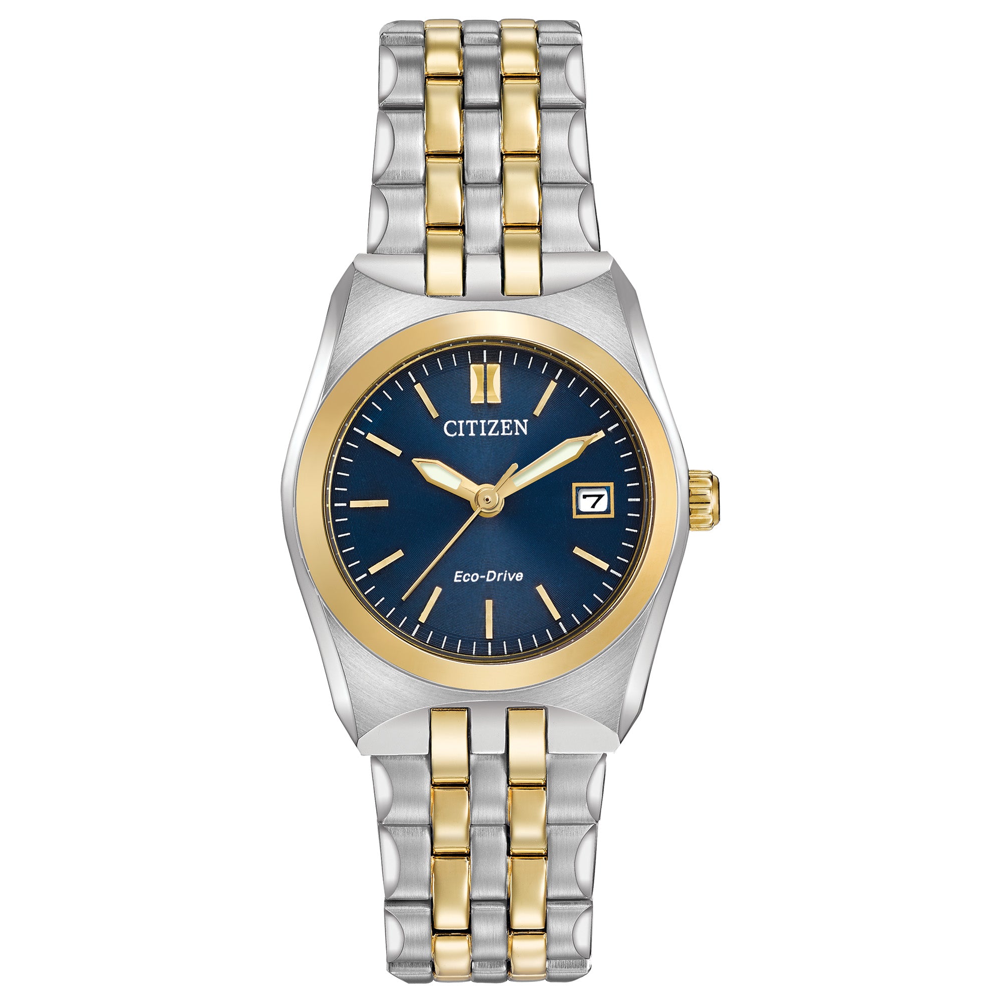 Citizen Ladies Eco Drive Corso Two Tone Bracelet Watch EW2294-53L