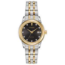 Citizen Ladies Eco Drive Silhouette Diamond Watch EW2394-59E