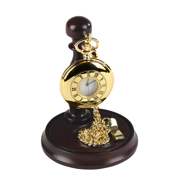 Burleigh Half Hunter Pocket Watch 1926 with Stand