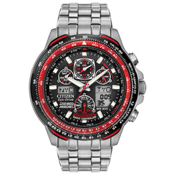 Citizen Mens Eco Drive Red Arrows Skyhawk A-T Titanium Watch JY8110-51E