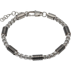 Unique & Co Mens Steel Bracelet LAB175
