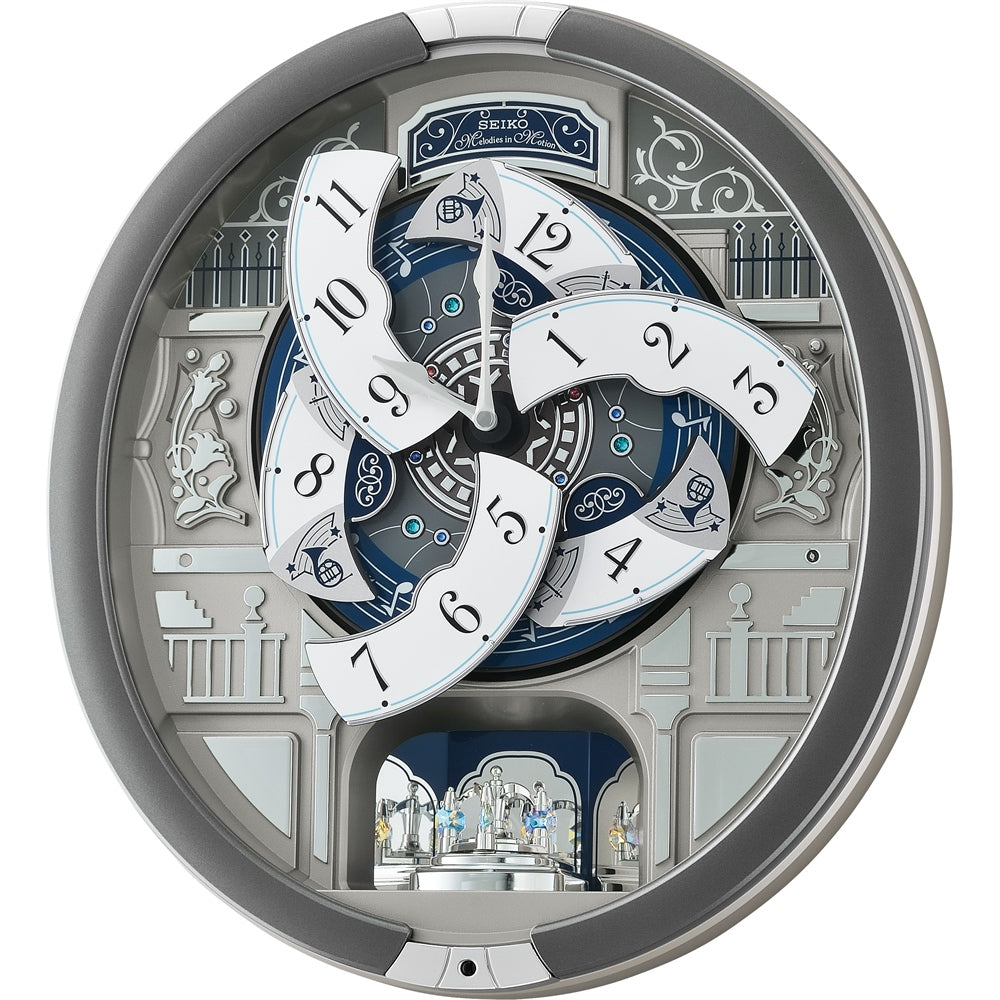 Seiko Melody in Motion Wall Clock QXM366S open 1