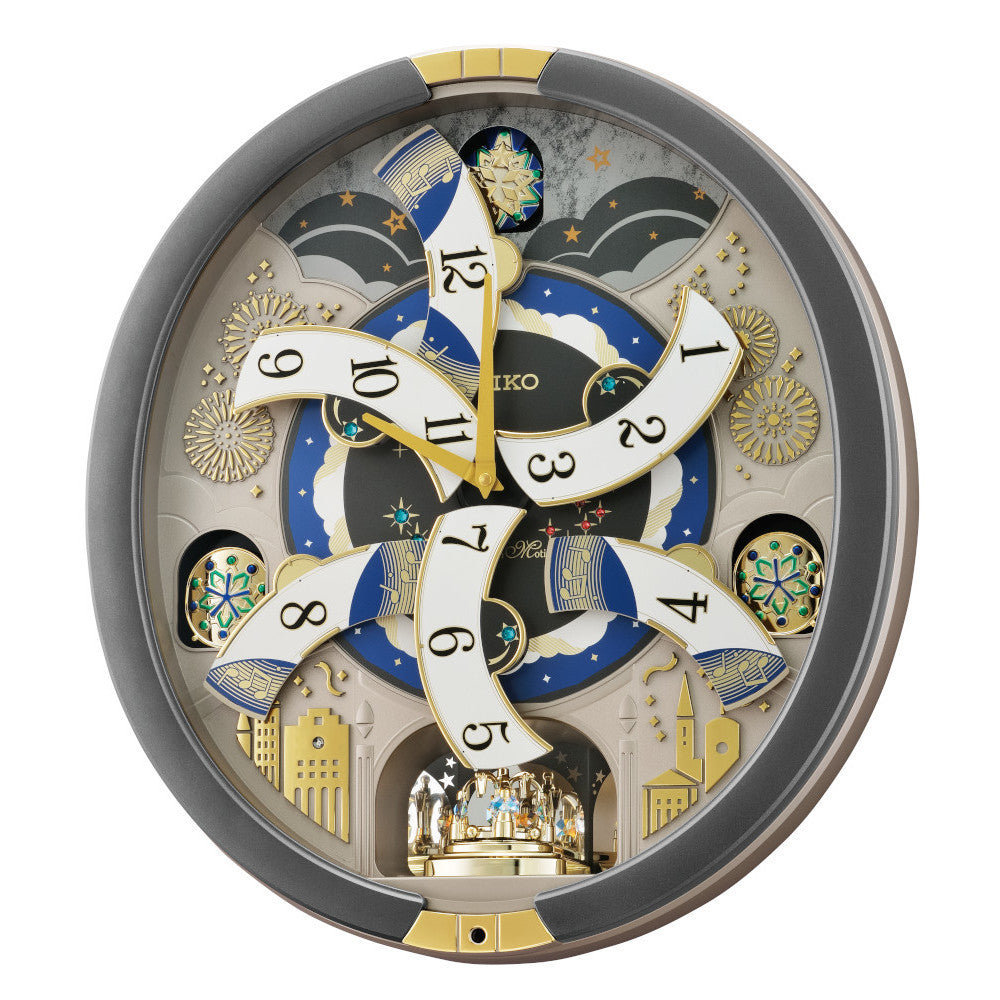 Seiko Melody in Motion Wall Clock QXM385N
