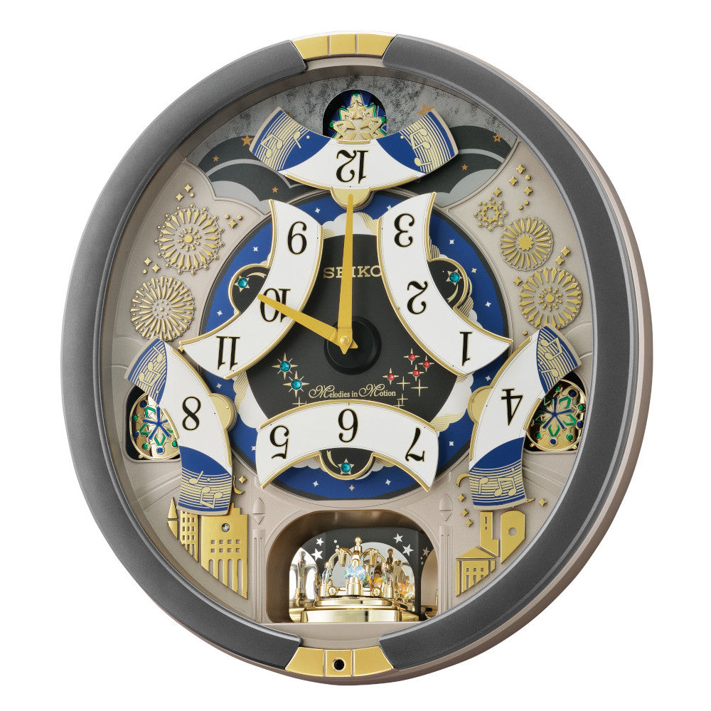 Seiko Melody in Motion Wall Clock QXM385N