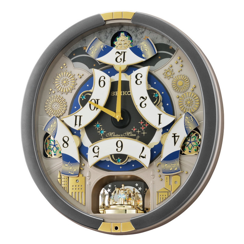 Seiko Melody in Motion Wall Clock QXM385N