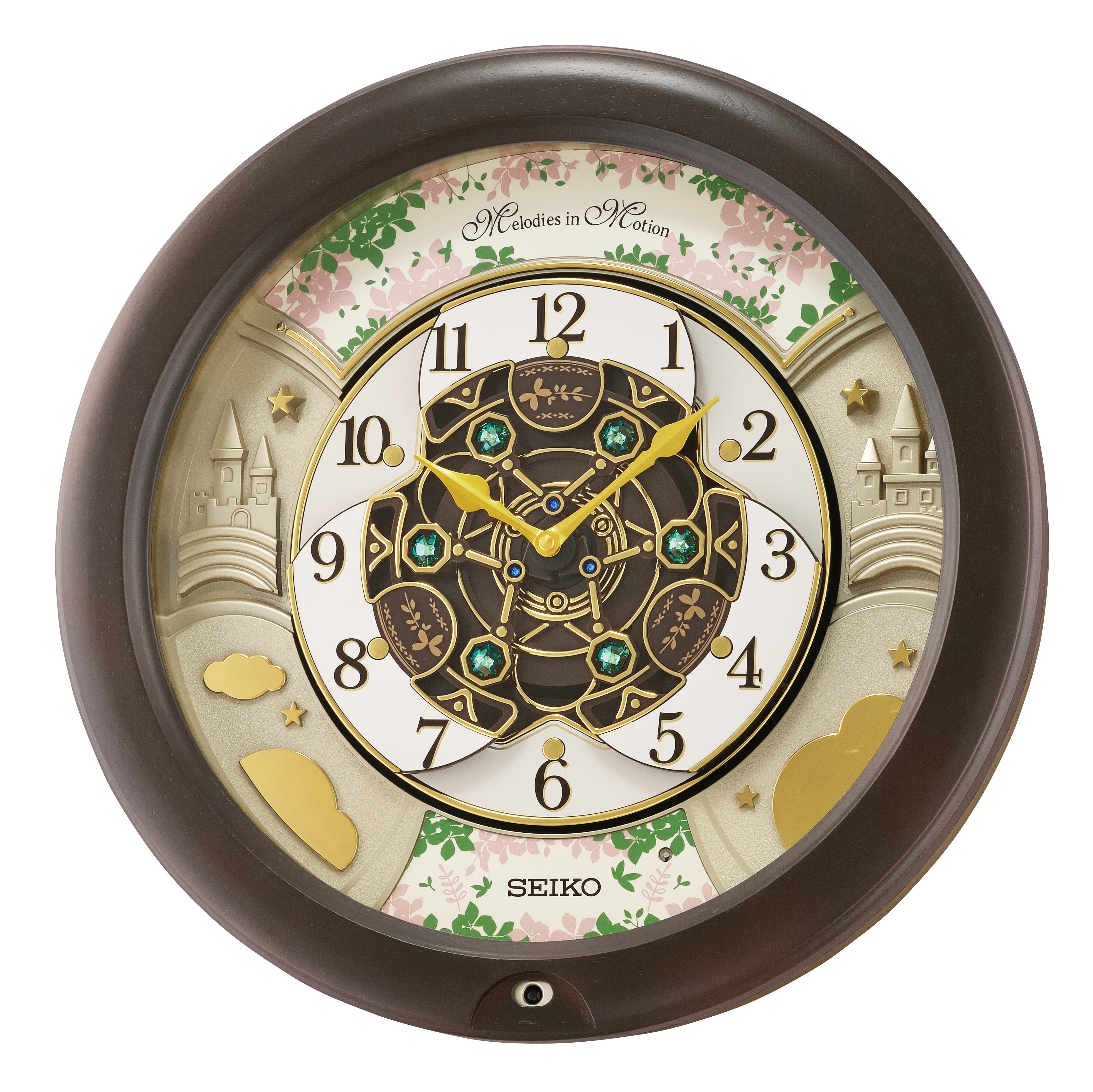 Seiko Melody in Motion Wall Clock QXM391N