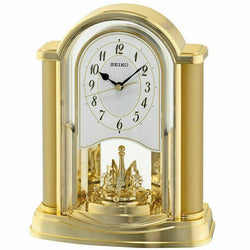 Seiko Rotating Pendulum Mantel Clock QXN228G