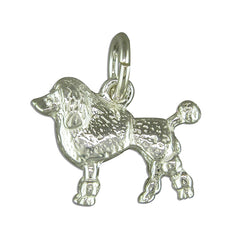 Sterling Silver Poodle Pendant
