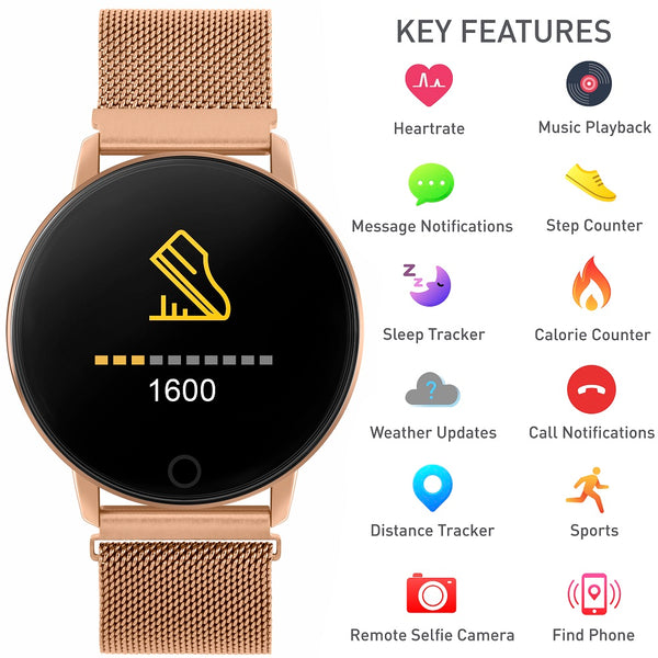 Reflex Active Series Five Smart Watch RA05-4016 functions