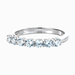Real Effect White CZ Eternity Ring RE26564