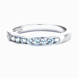 Real Effect White Eternity Ring RE26574CZ