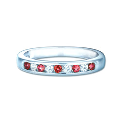 Real Effect Red Eternity Ring RE26574RB