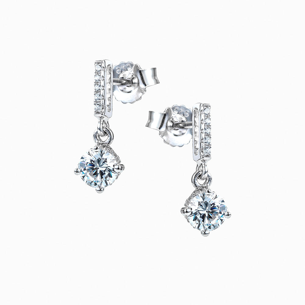 The Real Effect CZ Drop Earrings RE30764
