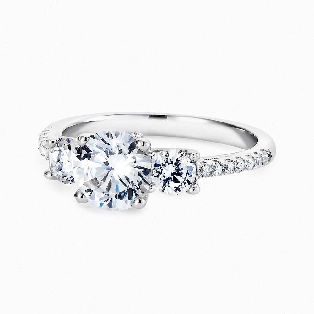 Real Effect 3 Stone Ring RE35754