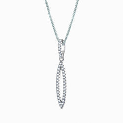 The Real Effect Marquise Necklace RE38774