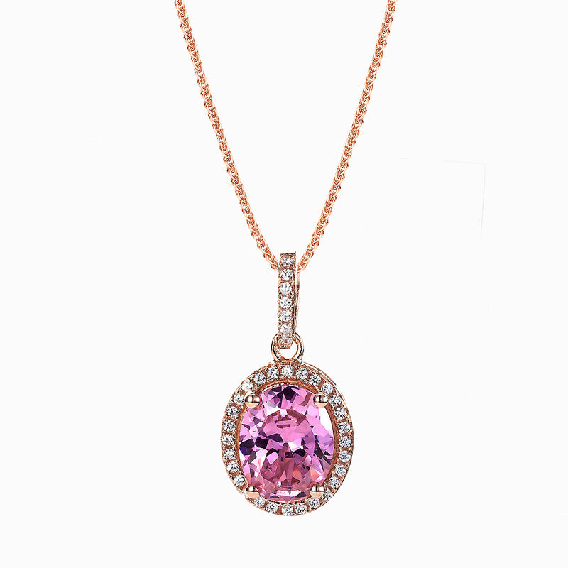 The Real Effect Vibrant Pink Necklace RE39794