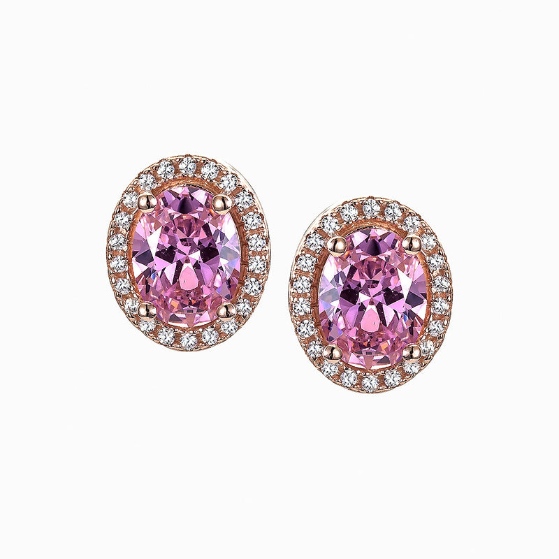 The Real Effect Vibrant Pink Earrings RE39804