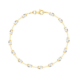 The Real Effect Italian Silver & Gold Plated Bead Bracelet