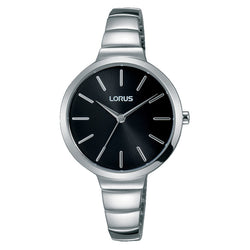 Lorus Ladies Silver Tone Bracelet Watch RG215LX9