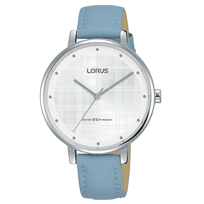Lorus Ladies Modern Blue Strap Watch RG269PX9