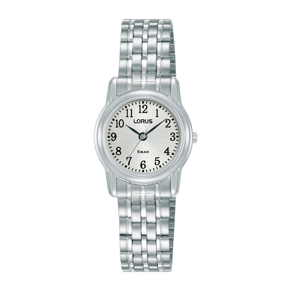 Lorus Ladies Silver Tone Bracelet Watch RRS29HX9