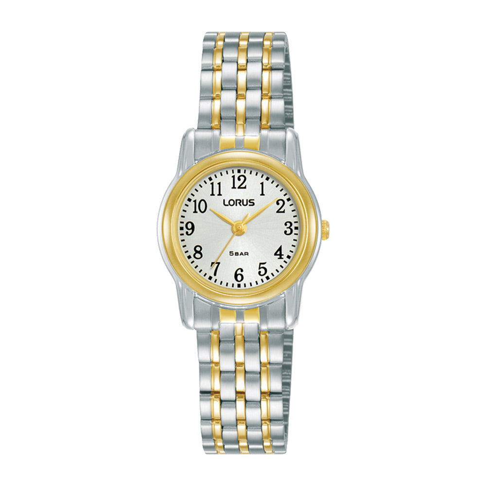 Lorus Ladies Two Tone Bracelet Watch RRX30HX9