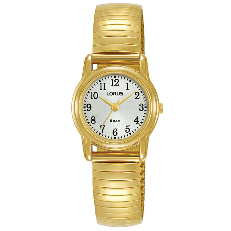 Lorus Ladies Gold Tone Expanding Bracelet Watch RRX34HX9