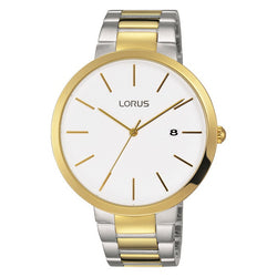 Lorus Men's Two Tone Bracelet Watch RS990CX9