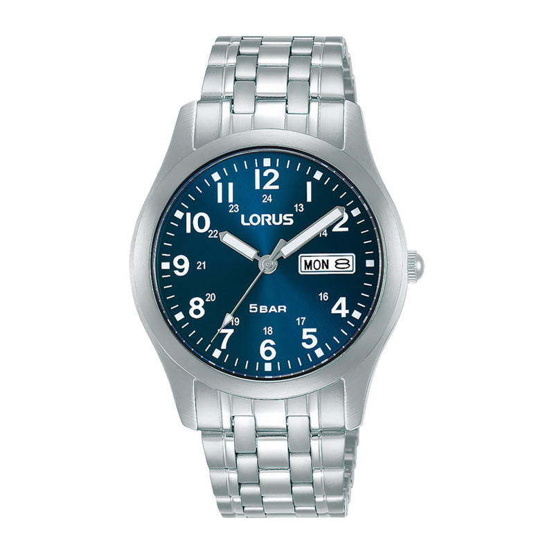 Lorus Men's Silver Tone Bracelet Watch RXN77DX9