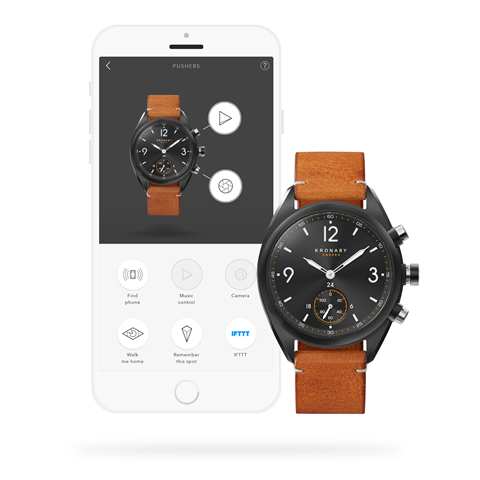 Kronaby Apex 41mm Smart Hybrid Watch S3116/1 connected