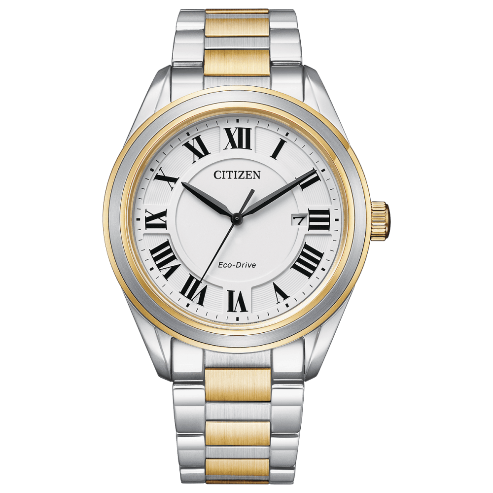 Citizen Eco Drive Men's Two Tone Bracelet Watch AW1694-50A