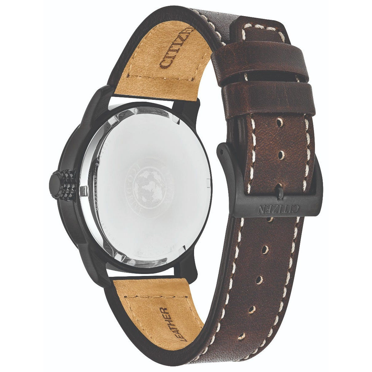 Citizen Eco Drive Men's Strap Watch BM8478-01L back