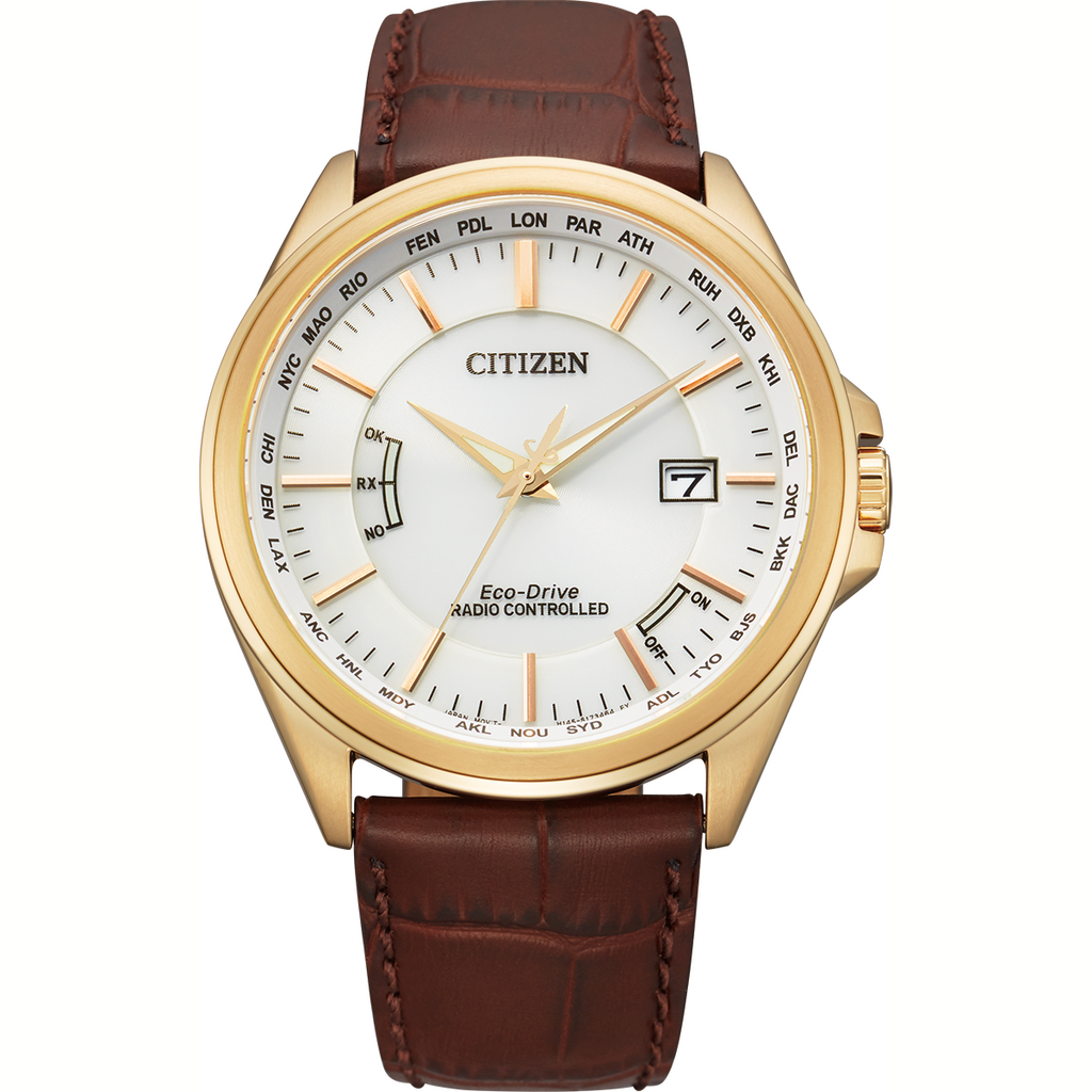 Citizen Eco Drive World Perpetual Radio Controlled Men s Watch CB0253 Striacroft Jewellers