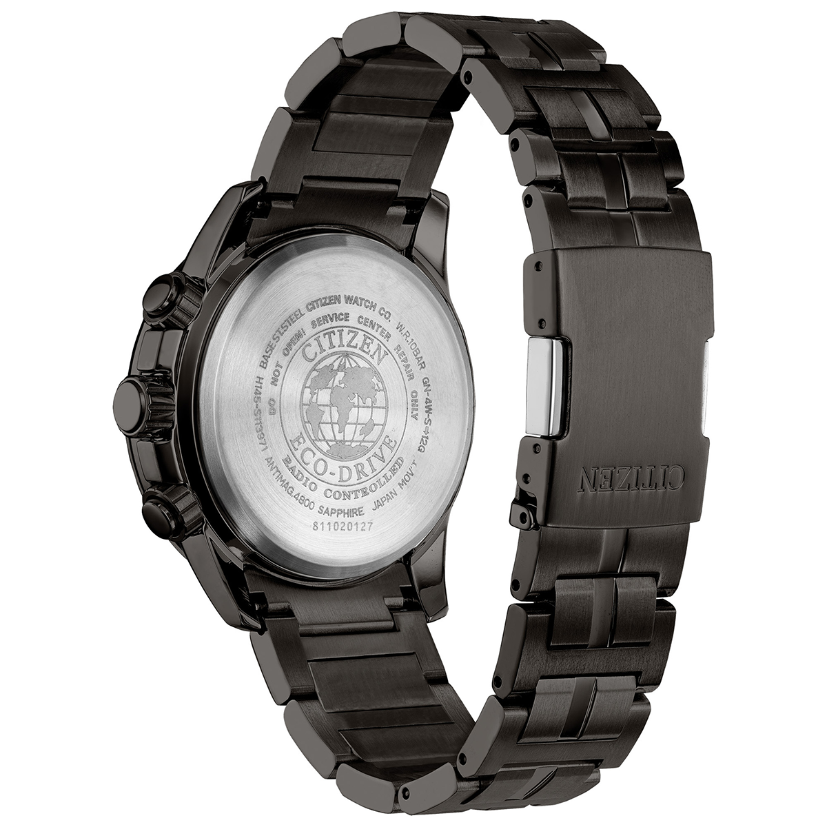 Citizen Men's Perpetual Chrono A.T Radio Controlled Watch CB5887-55H rear