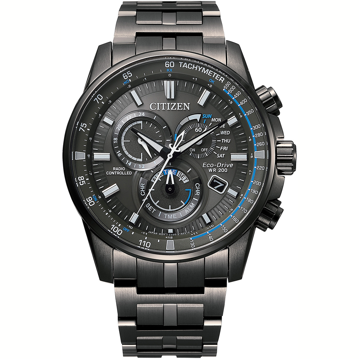 Citizen Men's Perpetual Chrono A.T Radio Controlled Watch CB5887-55H