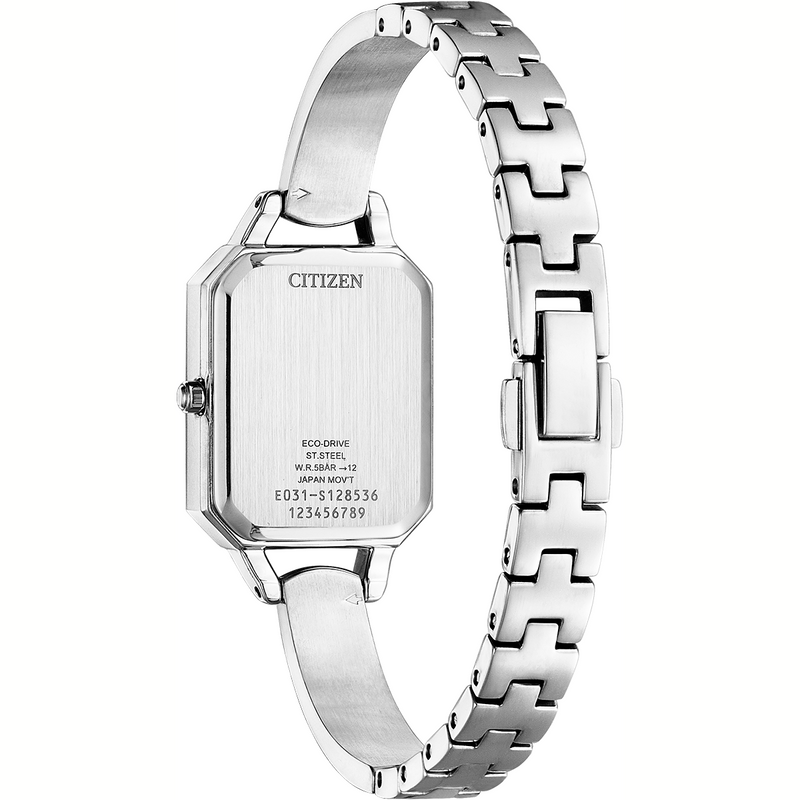 Citizen Ladies Eco Drive Silhouette Crystal Watch EM0980-50A