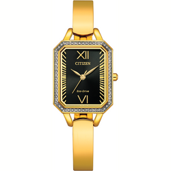 Citizen Ladies Eco Drive Silhouette Crystal Watch EM0982 54E