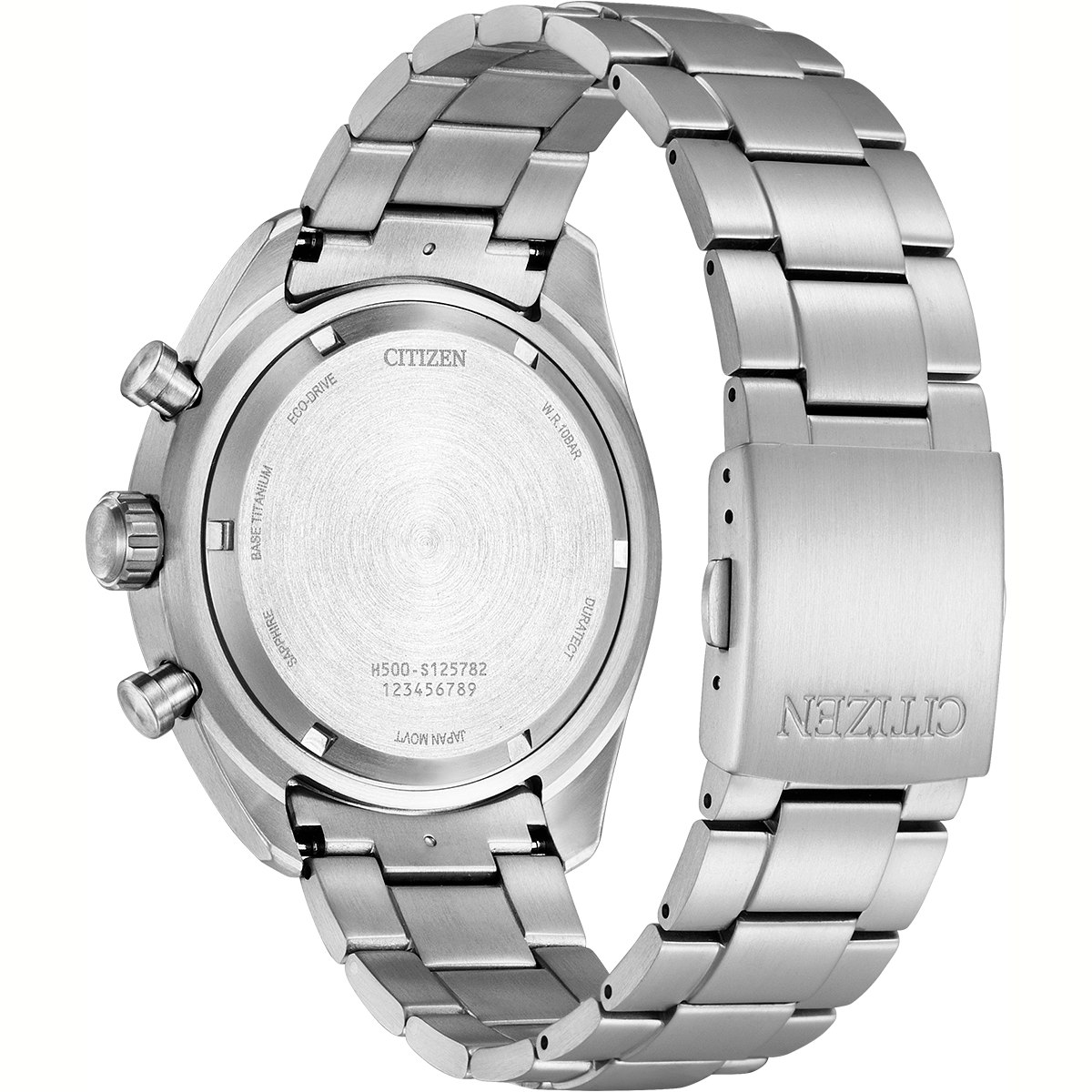 Citizen eco drive titanium sapphire wr 10 bar on sale