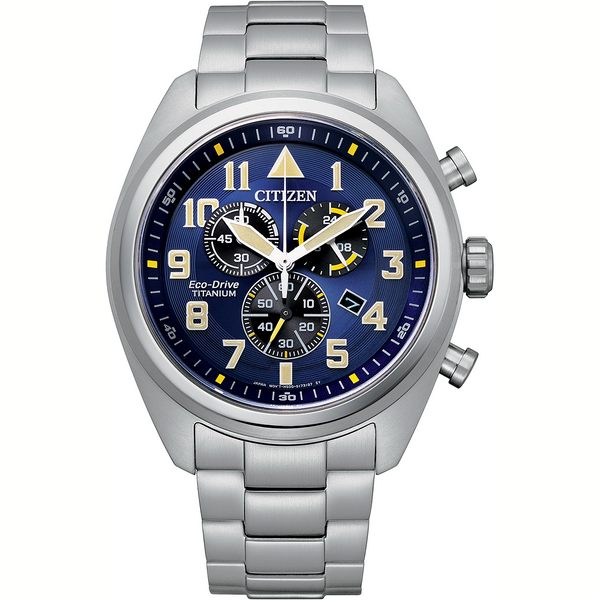 Citizen Eco Drive Super Titanium Chronograph Men's Watch AT2480-57L