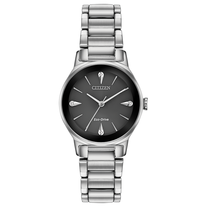 Citizen Eco Drive Ladies Axiom Diamond Watch EM0730-57E