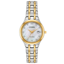 Citizen Eco Drive Ladies Silhouette Diamond Watch EW2488 57D