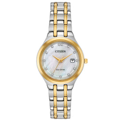 Citizen Eco Drive Ladies Silhouette Diamond Watch EW2488-57D